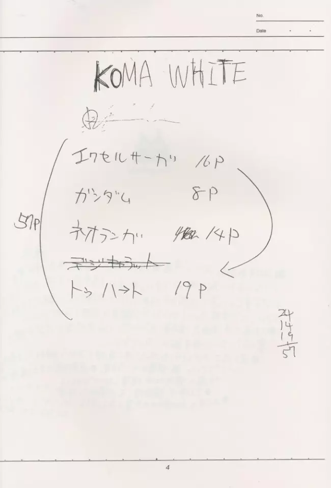 KOMA WHITE {Gundam, NeoRanga, Excel Saga, To Heart} - page3