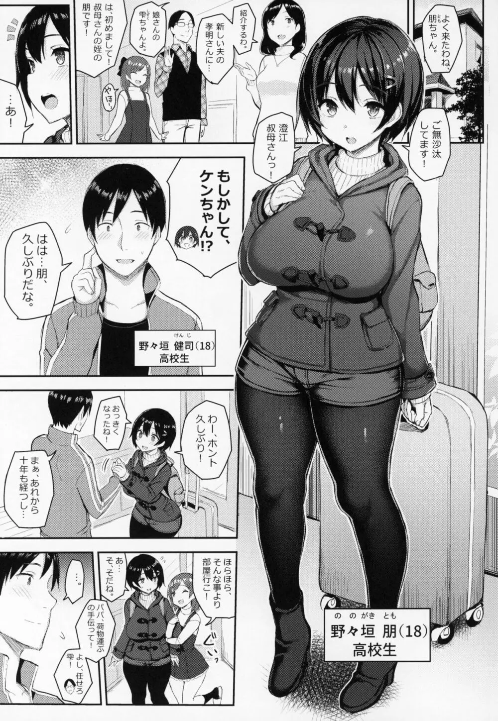 巨乳イトコがいる休暇 - page3