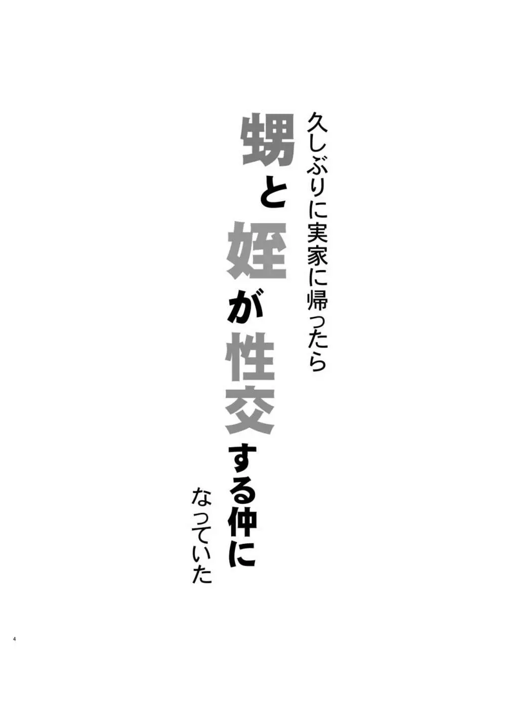 久しぶりに実家に帰ったら甥と姪が性交する仲になっていた - page3