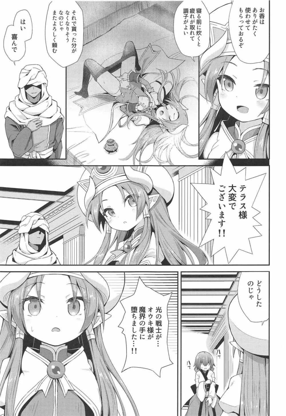 テラスがアレコレされるのを眺める本。 - page11