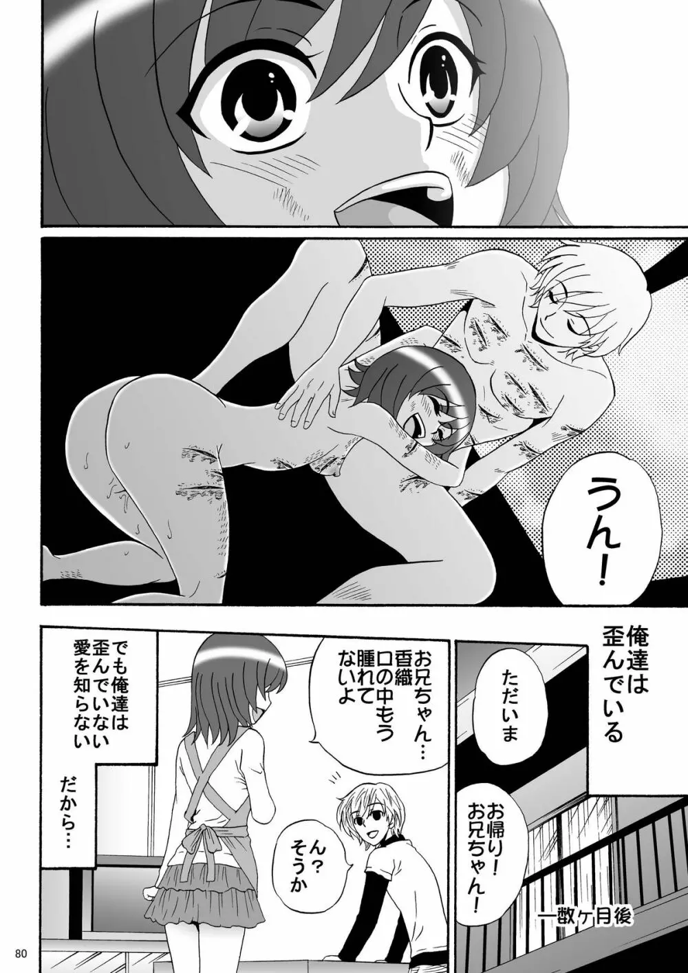 兄妹SM物語「7days fuzz」～七日間調教録～後編 - page80