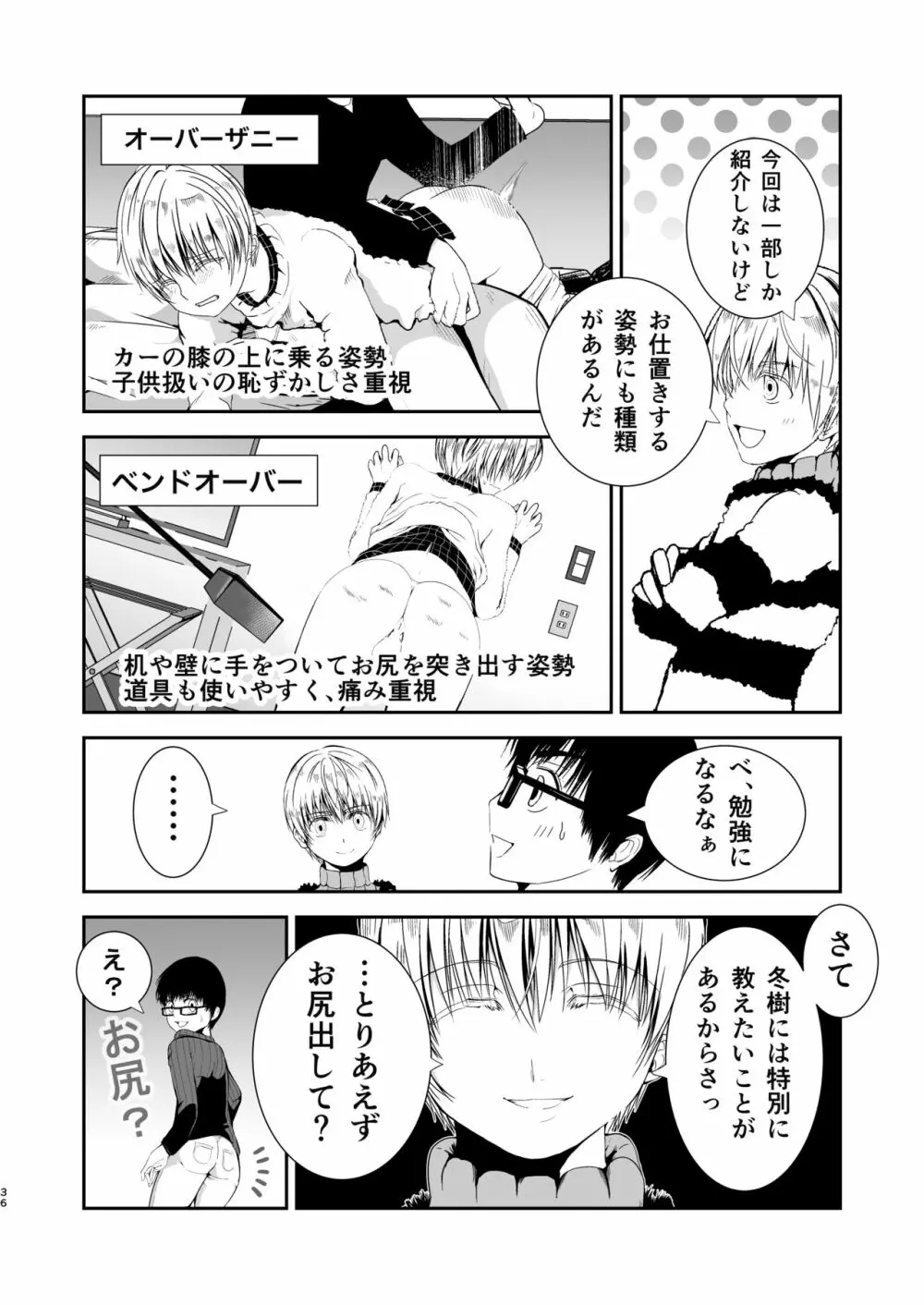 僕のお尻を叩いてくれない?～尻フェチとの秘密取引～ - page35