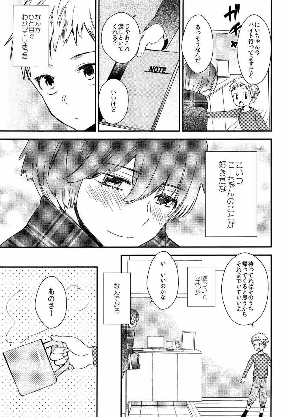 おにいちゃんにはヒミツ - page20