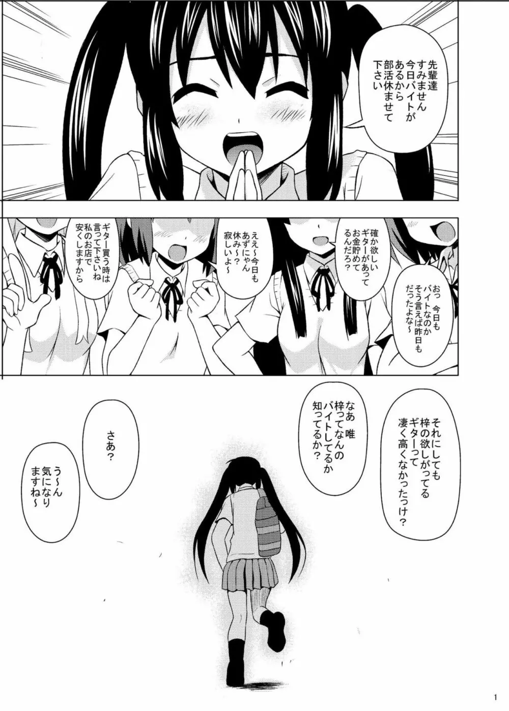 あずにゃんのえんこうタイム - page2