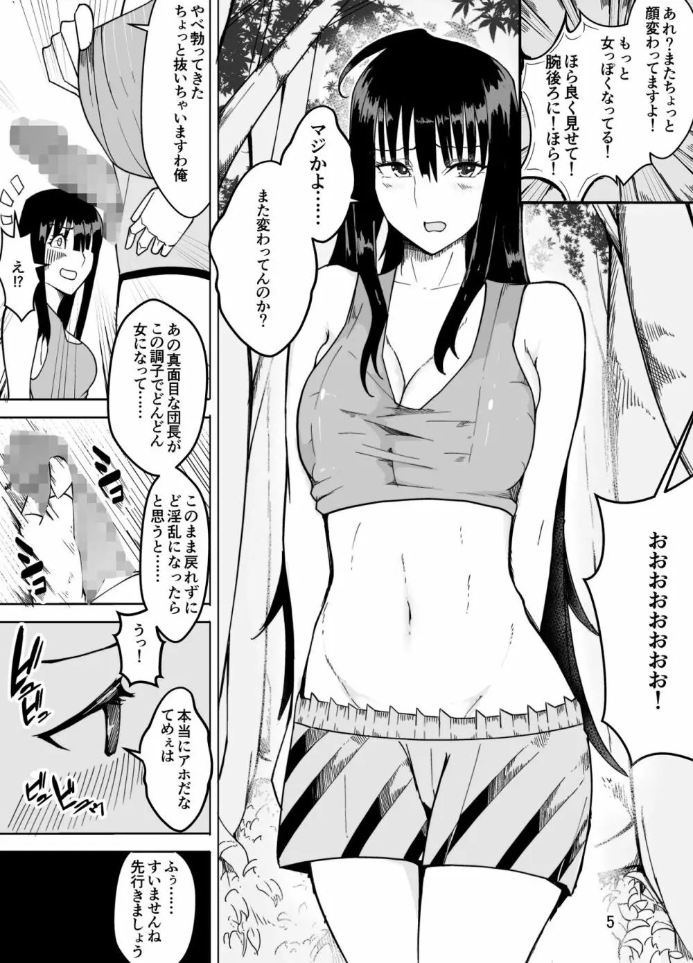 団長だった俺は女体化した - page7