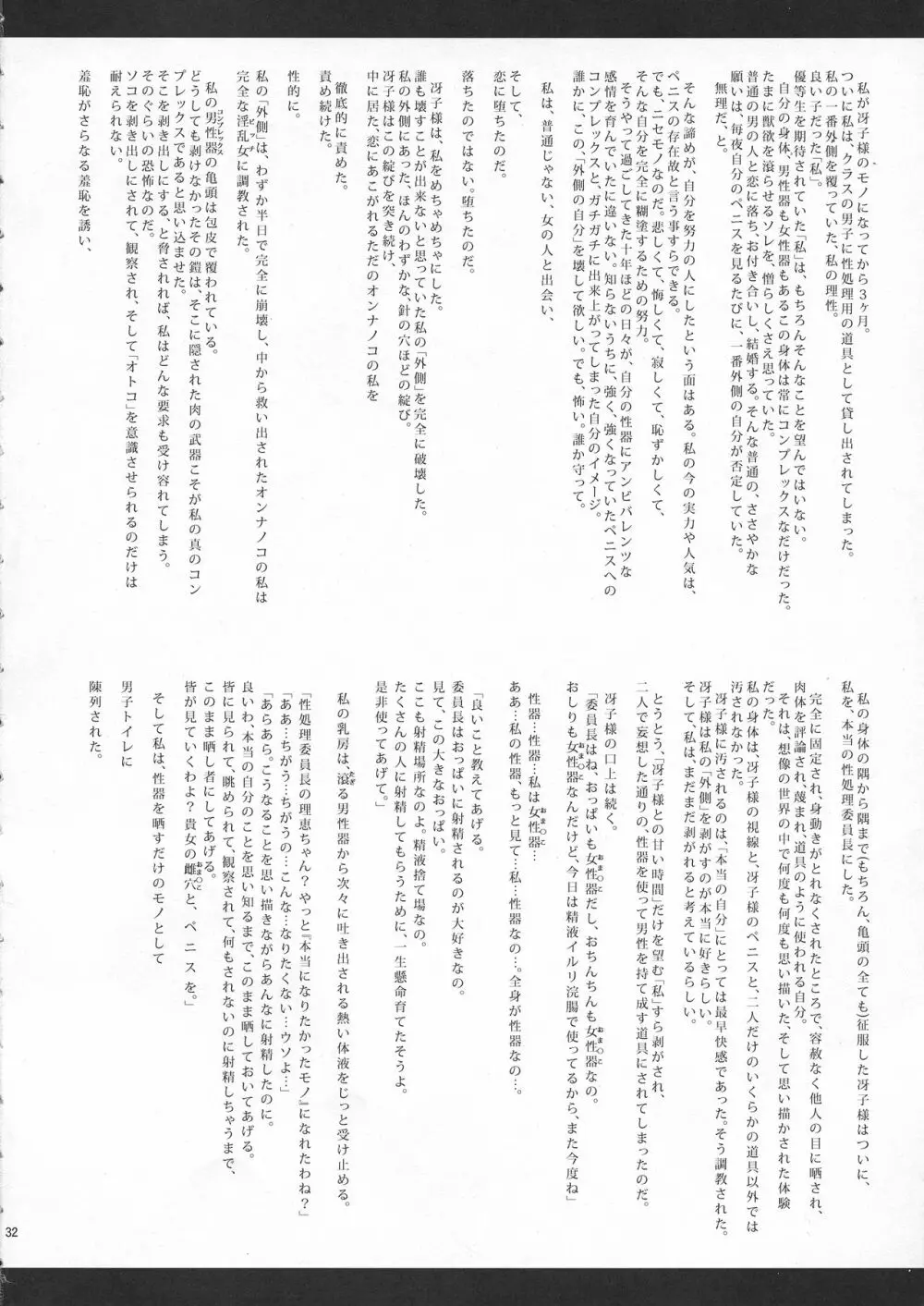 委員長・包茎恥乳奴隷6 - page31