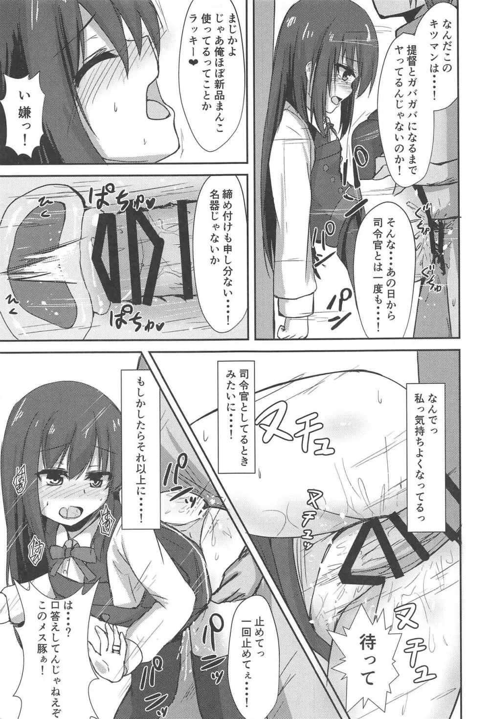 朝潮ちゃんの性処理週間 - page10