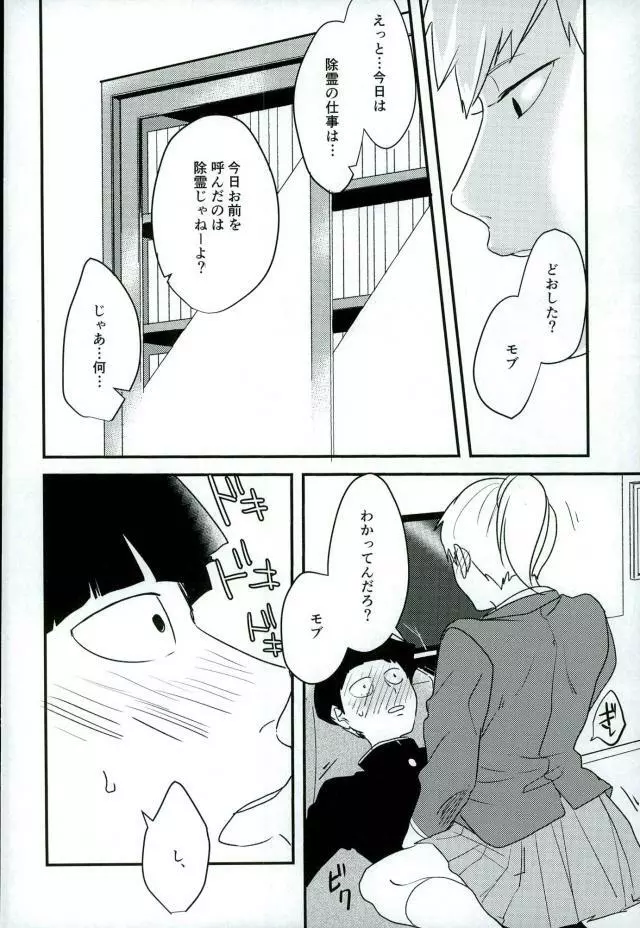 夢で制服姿の師匠を観てからなんかぼく変なんです - page3