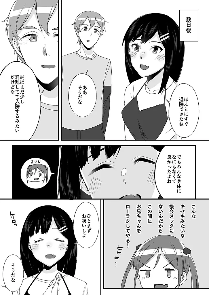 「妹のカラダの彼女」と「彼女のカラダの妹」、どっちのナカが気持ちいい？1-2 - page15