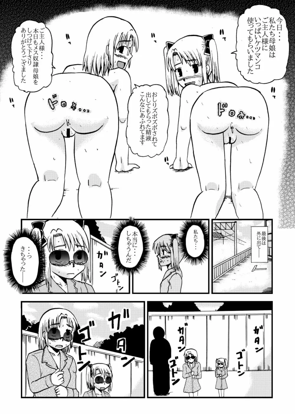 お母さんと一緒 柴野母娘の調教その3 - page17