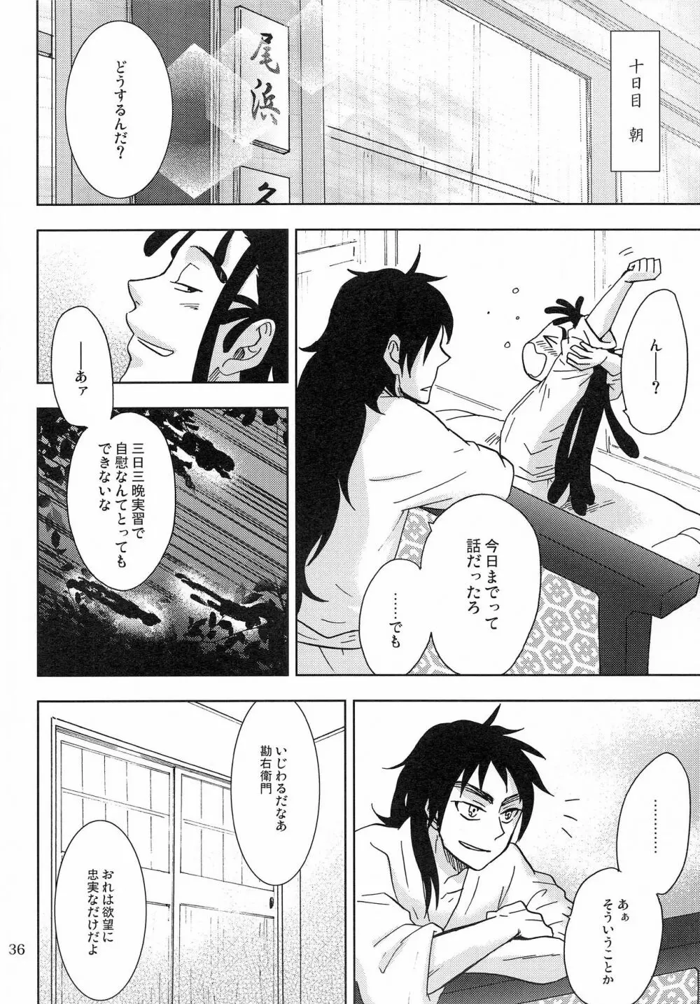 かんじるちくびのつくりかた - page35