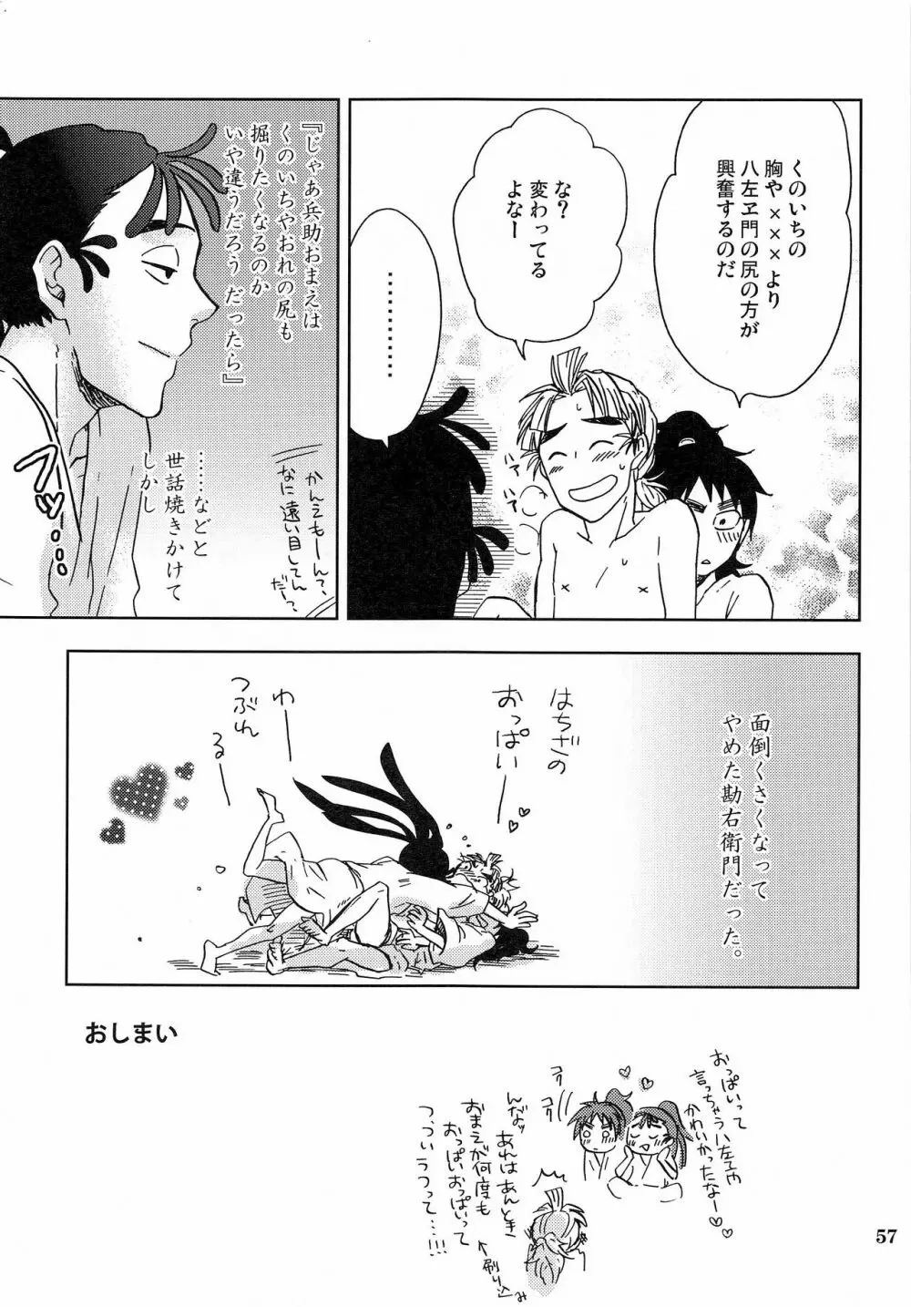 かんじるちくびのつくりかた - page56