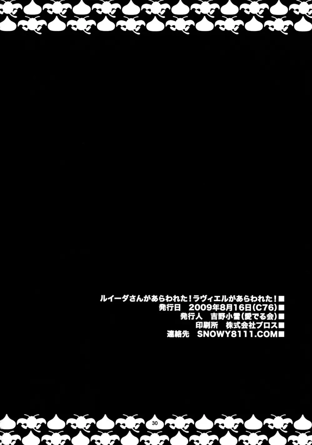 ルイーダさんがあらわれた！ ラヴィエルがあらわれた！ - page29