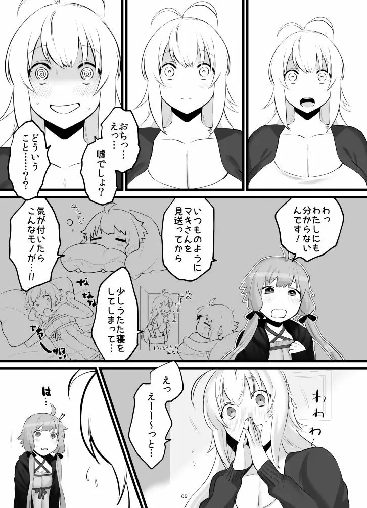 ゆかマキふたなり本 - page6