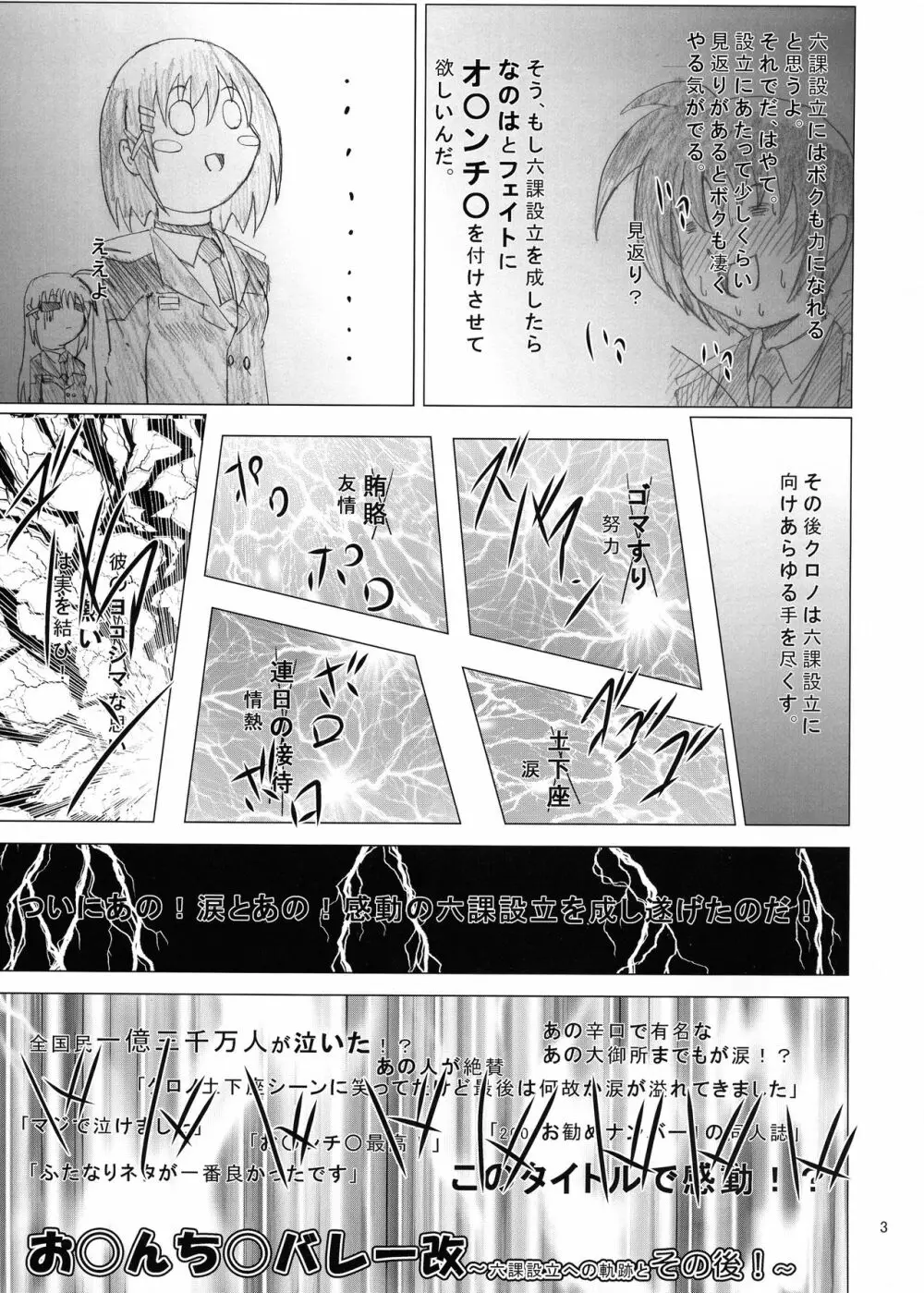 お○んち○バレー改～六課設立への軌跡とその後～ - page5