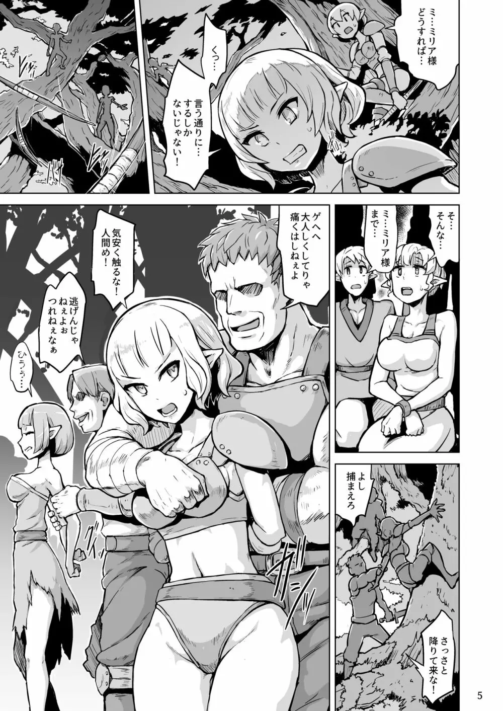 淫欲に狂いしエルフ達の唄 - page6