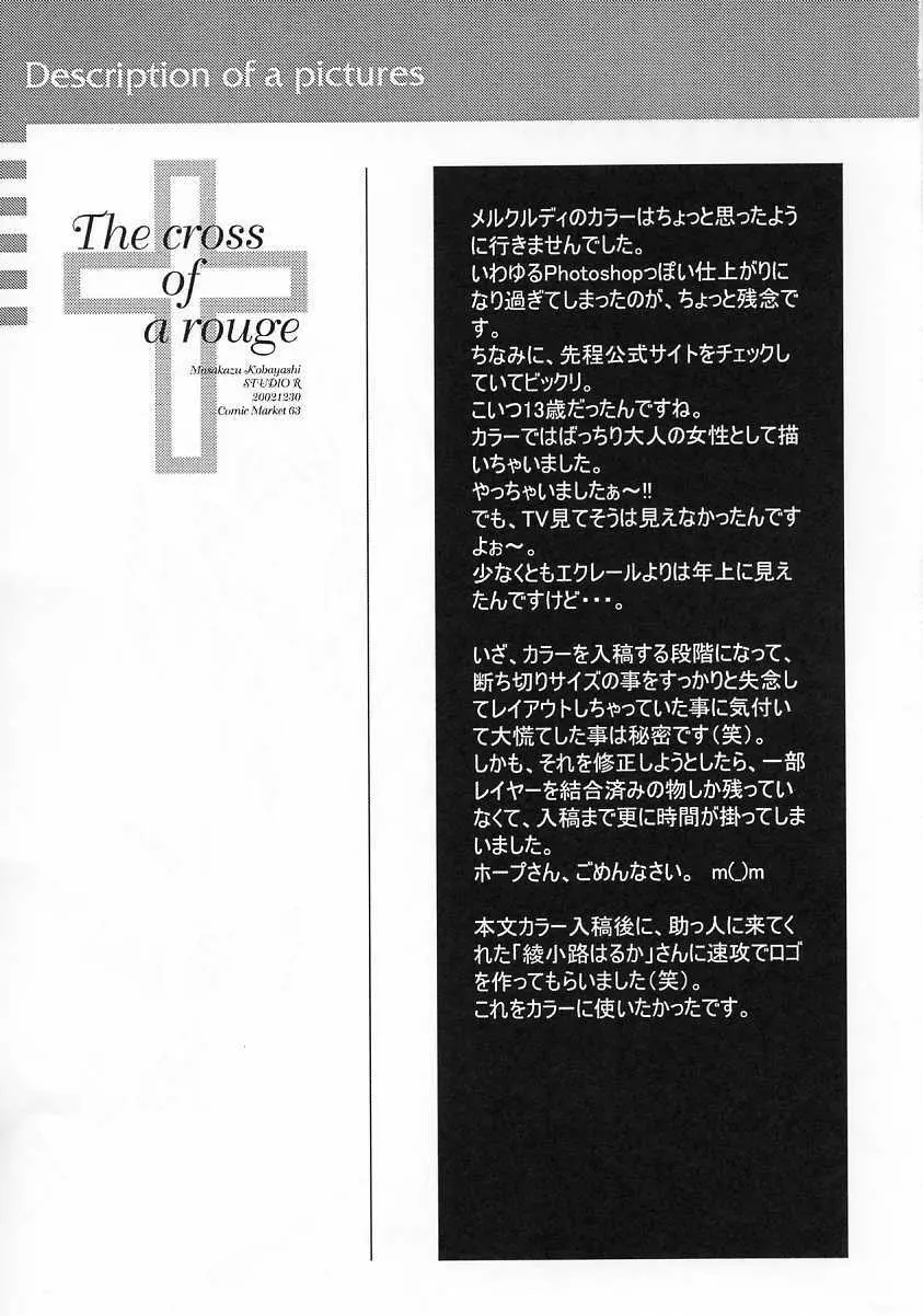 [スタジオリテイク (綾小路はるか / 小林正和 / 滝本悟) The cross of a rouge (キディグレイド) - page16