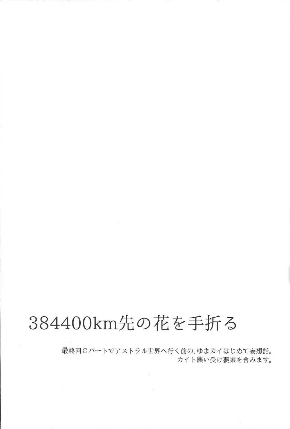 384400km先の花を手折る - page4