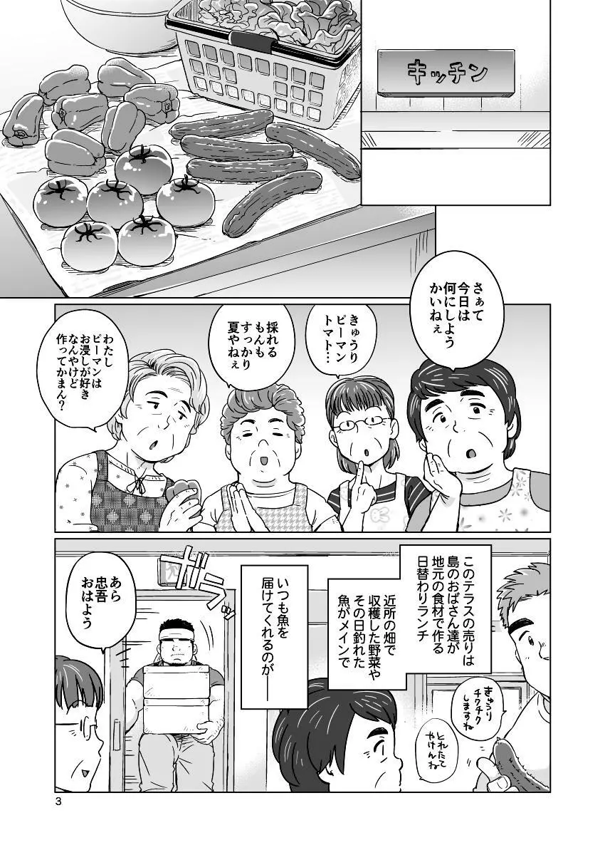 シティボーイと瀬戸の島1 - page4