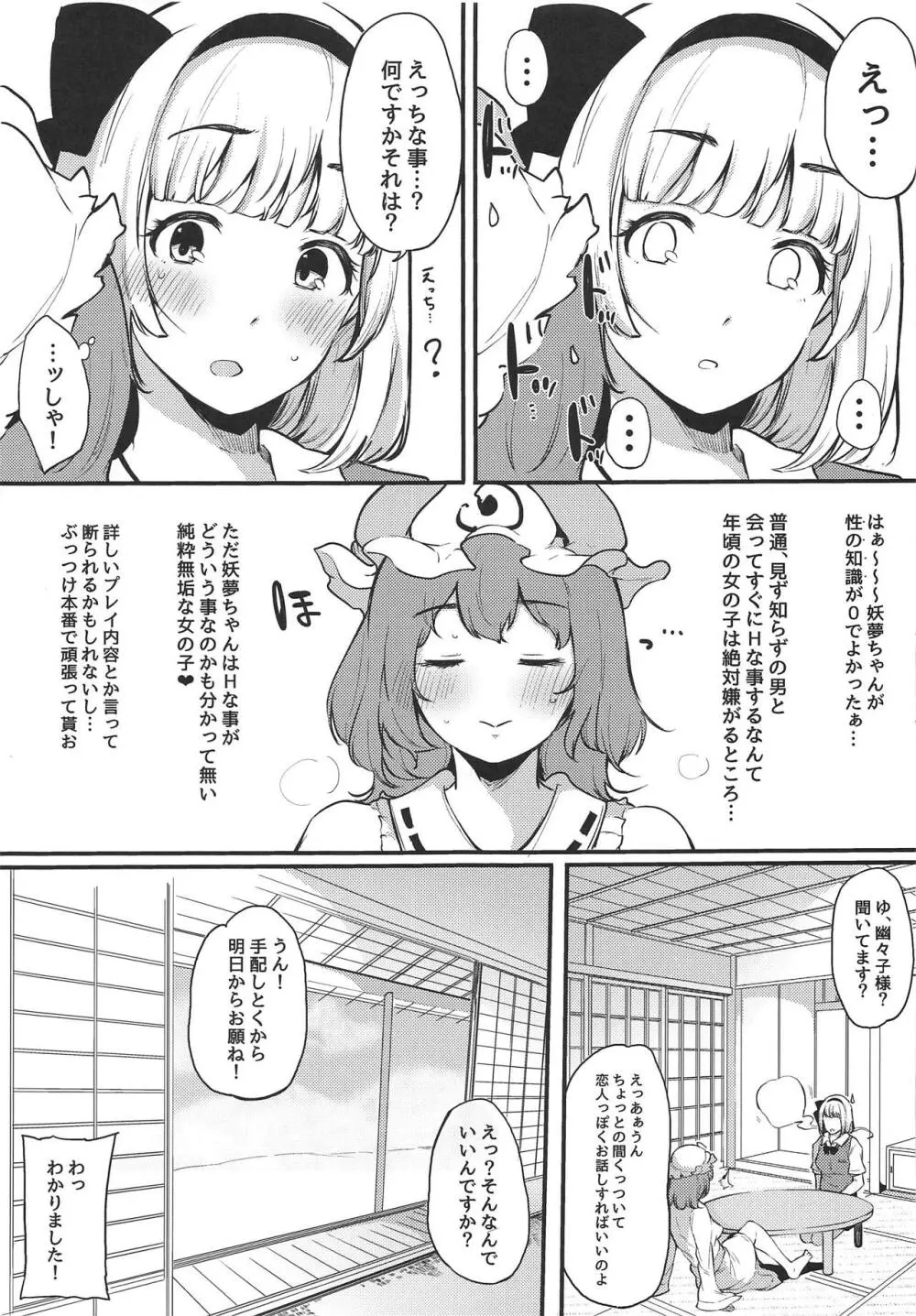 妖夢ちゃんの初めて - page6