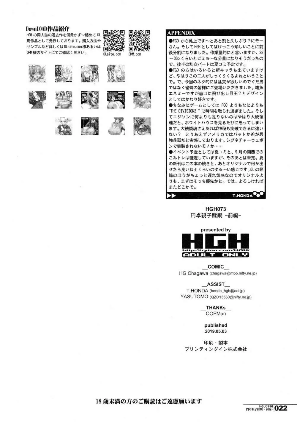 HGUC#16 円卓親子蹂躙 -前編- - page21