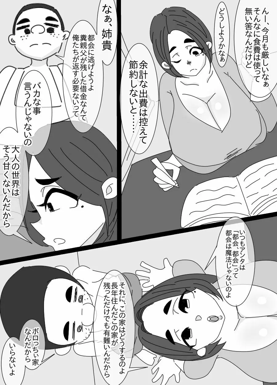 河童とオッサンに犯された姉貴 - page2