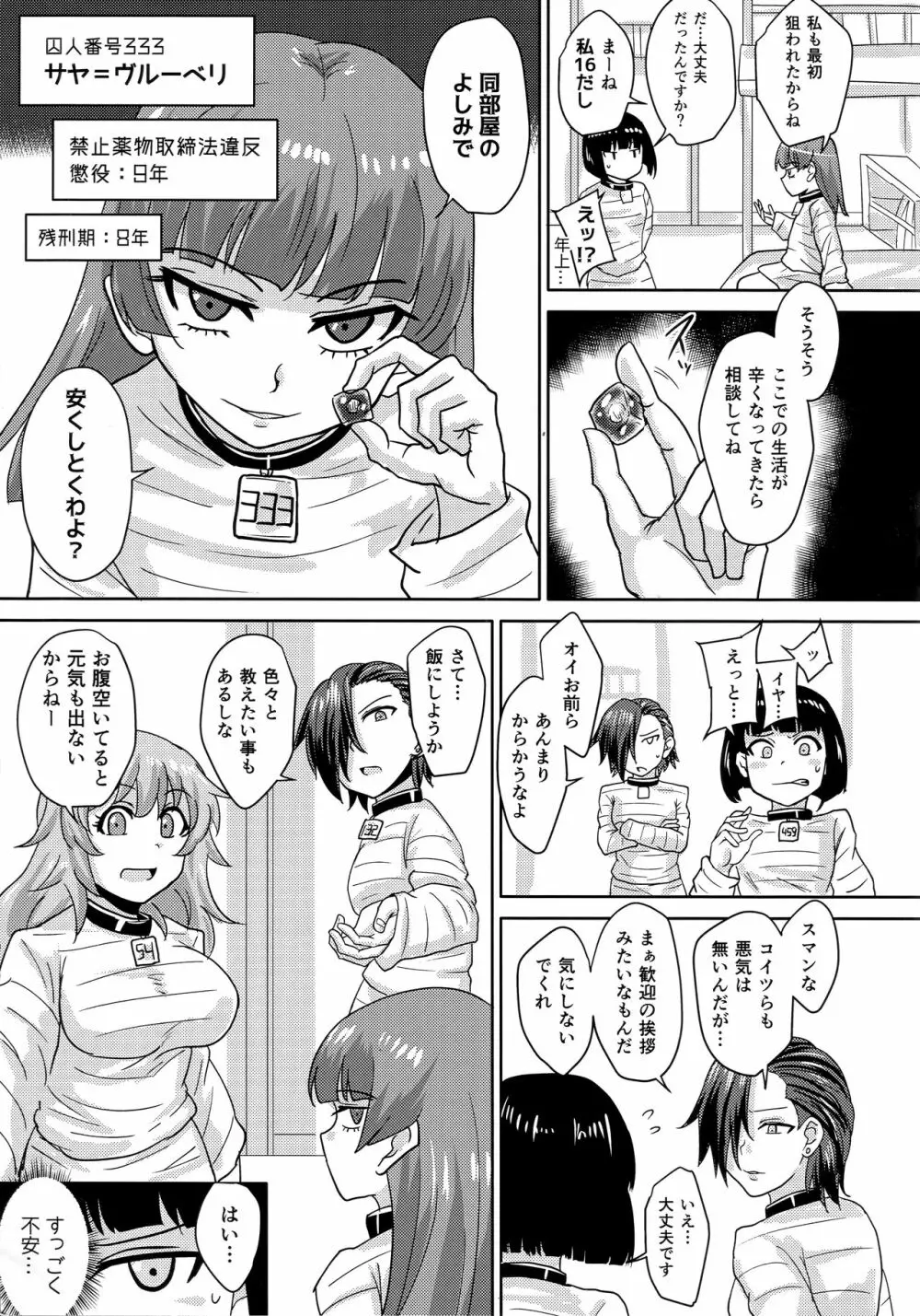 ふたなりプリズン2 第六監獄報告・弐 - page8