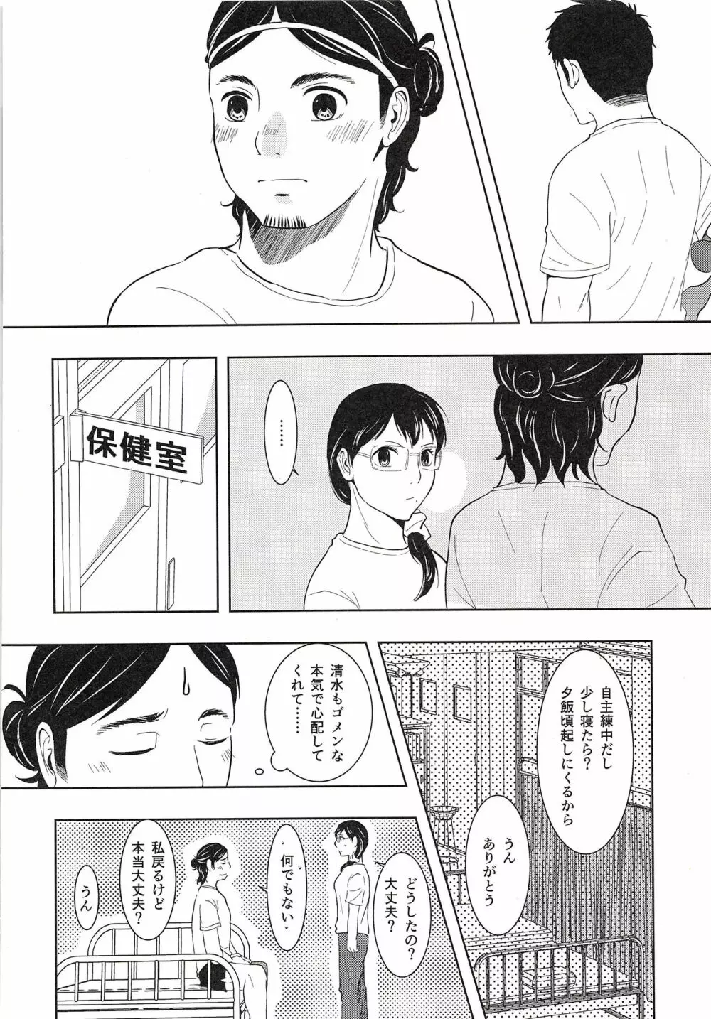 大地と旭と夏合宿 - page7