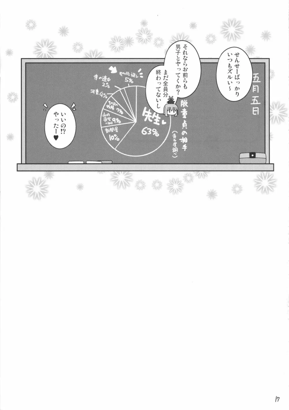 だいたい正しいせんせーの授業 - page16