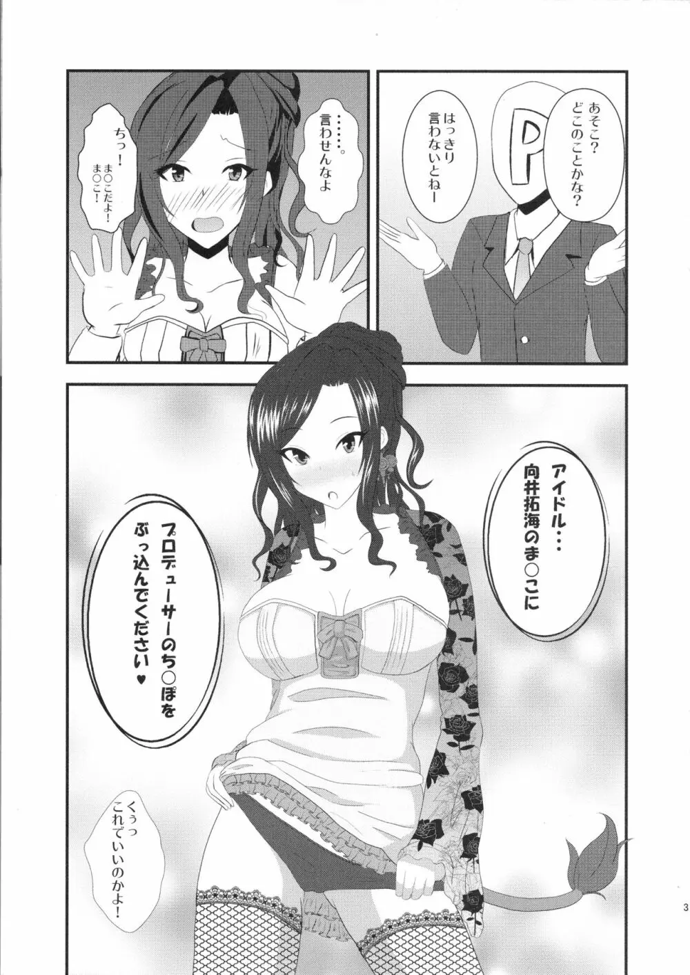 担当アイドルと××する本 - page4