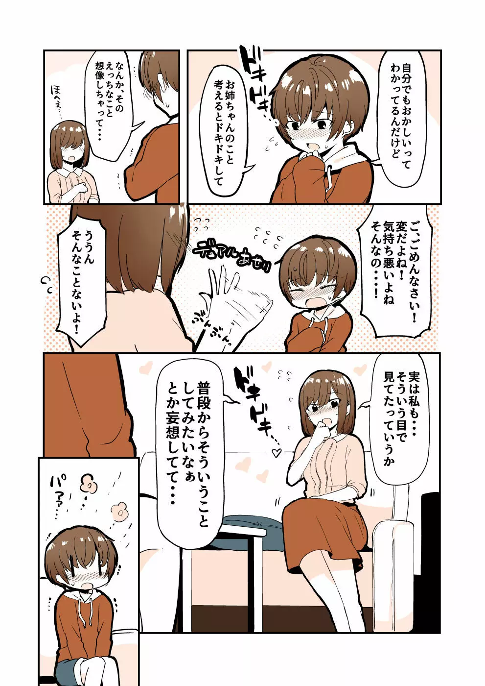 おどおど姉弟のおどラブ射精管理 - page2