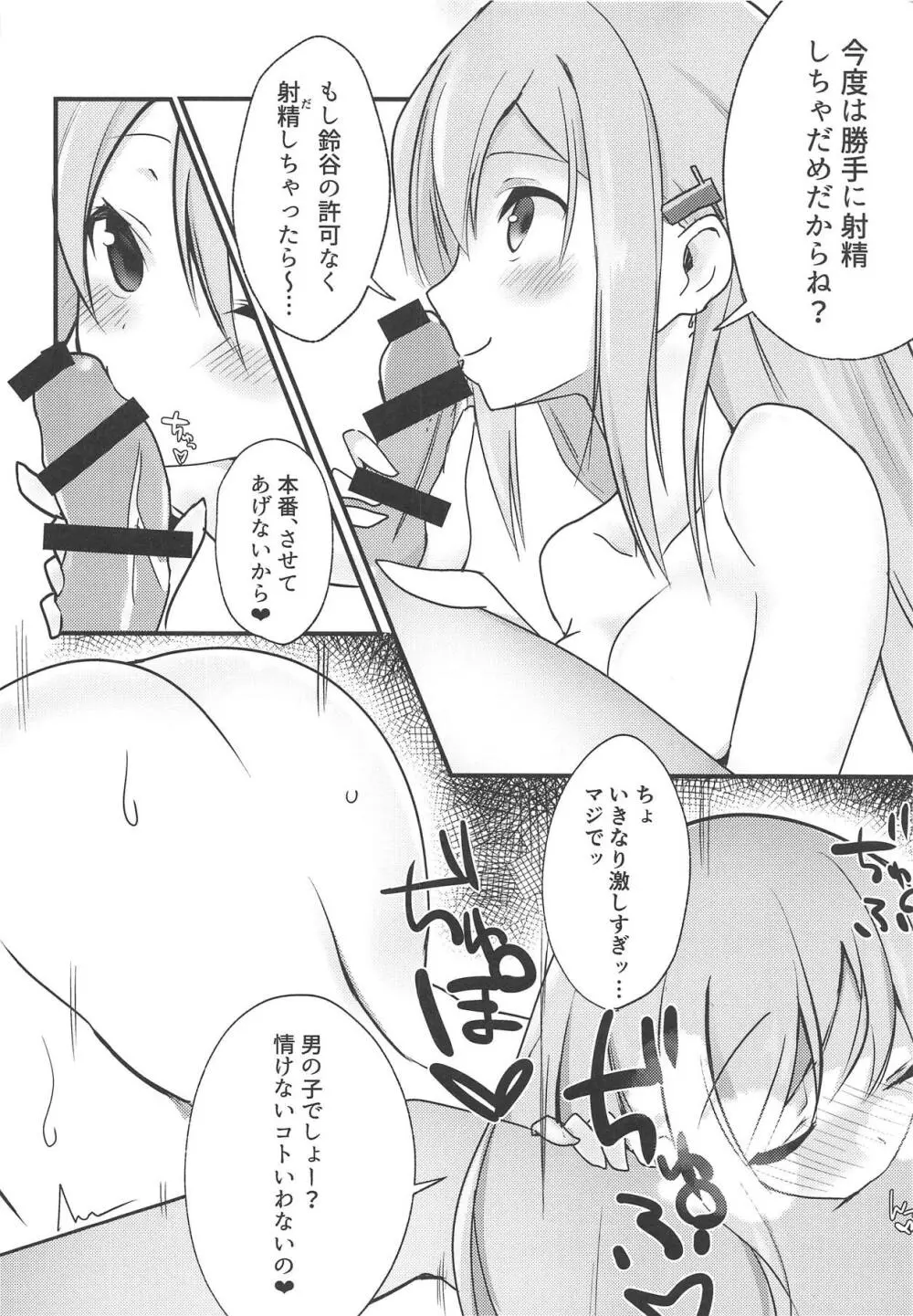 ちょっぴりいじわる鈴谷ちゃん!! - page7