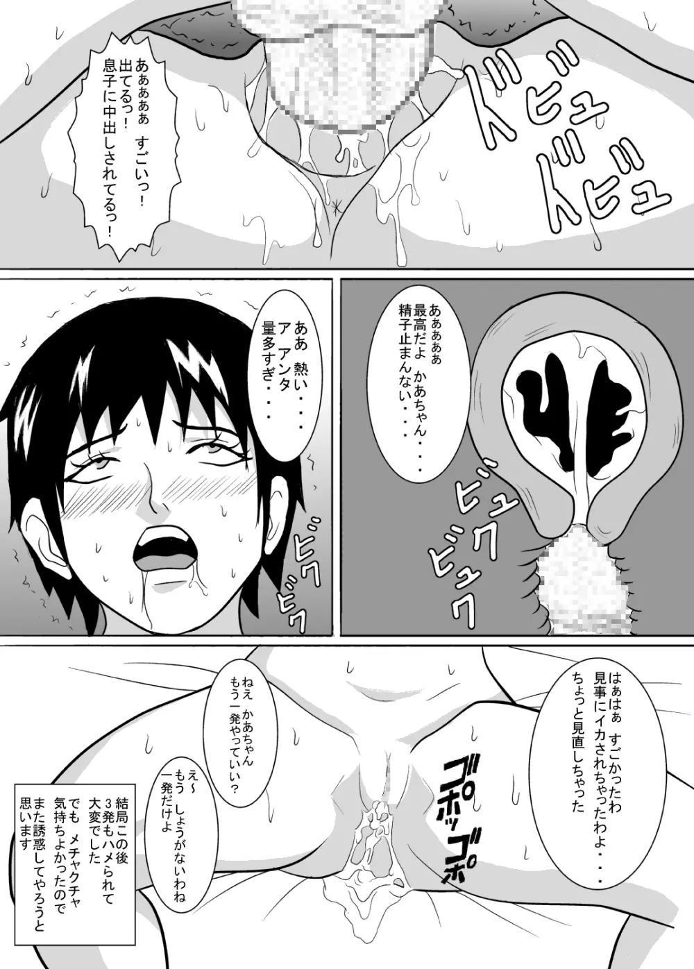 バカ息子を誘惑してみた。 - page17