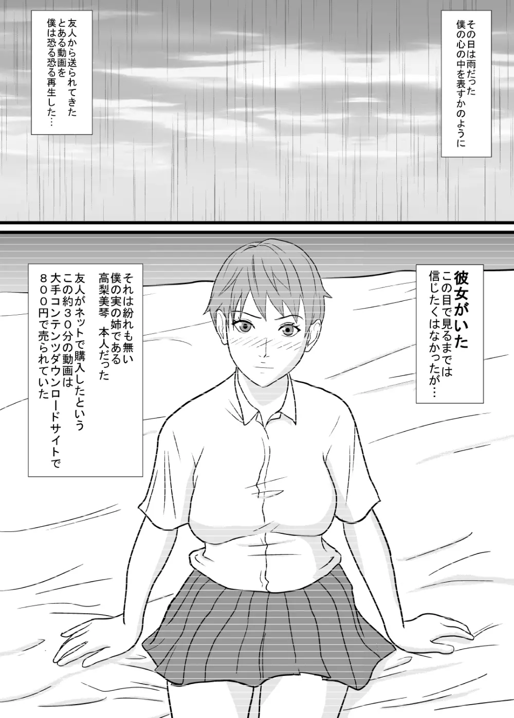 姉が援交動画でヤラれてた。 - page2