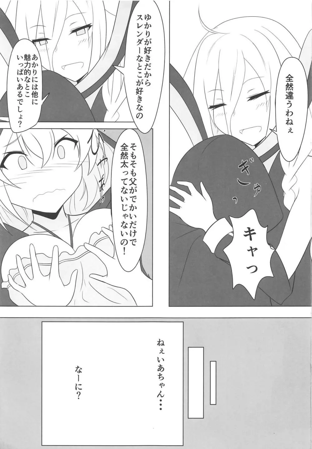 ゆかりになりたいあかりちゃん - page8