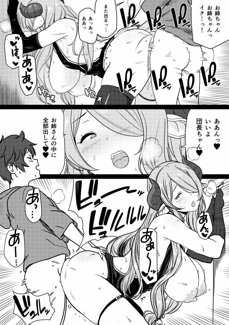 ナルメアお姉ちゃんが団長のえっちのお世話してくれる漫画 - page6