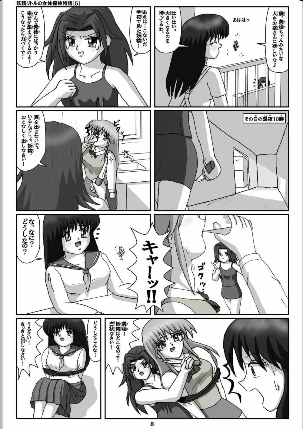 妖精リトルの女体探検物語 5 - page8