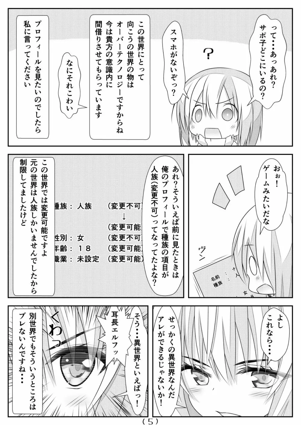 女体化チートが想像以上に万能すぎた その4 - page7