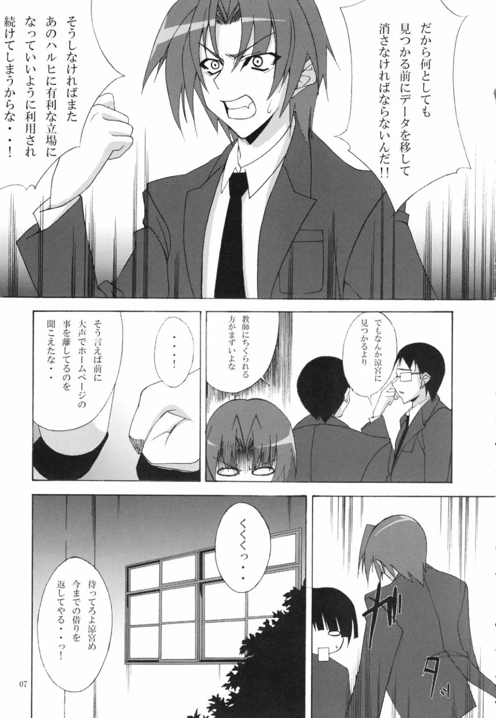 涼宮ハルヒの執行計画 - page6