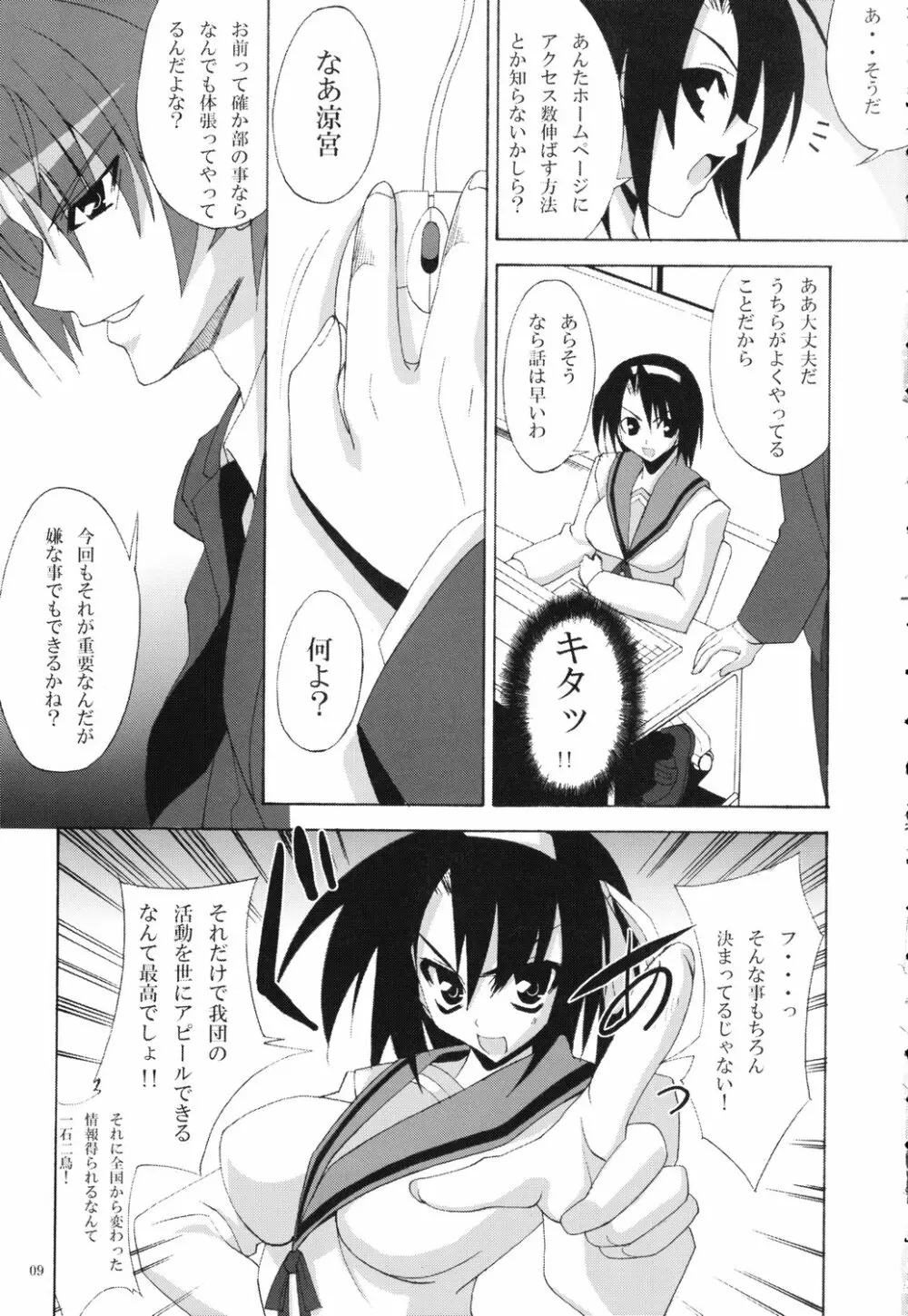 涼宮ハルヒの執行計画 - page8