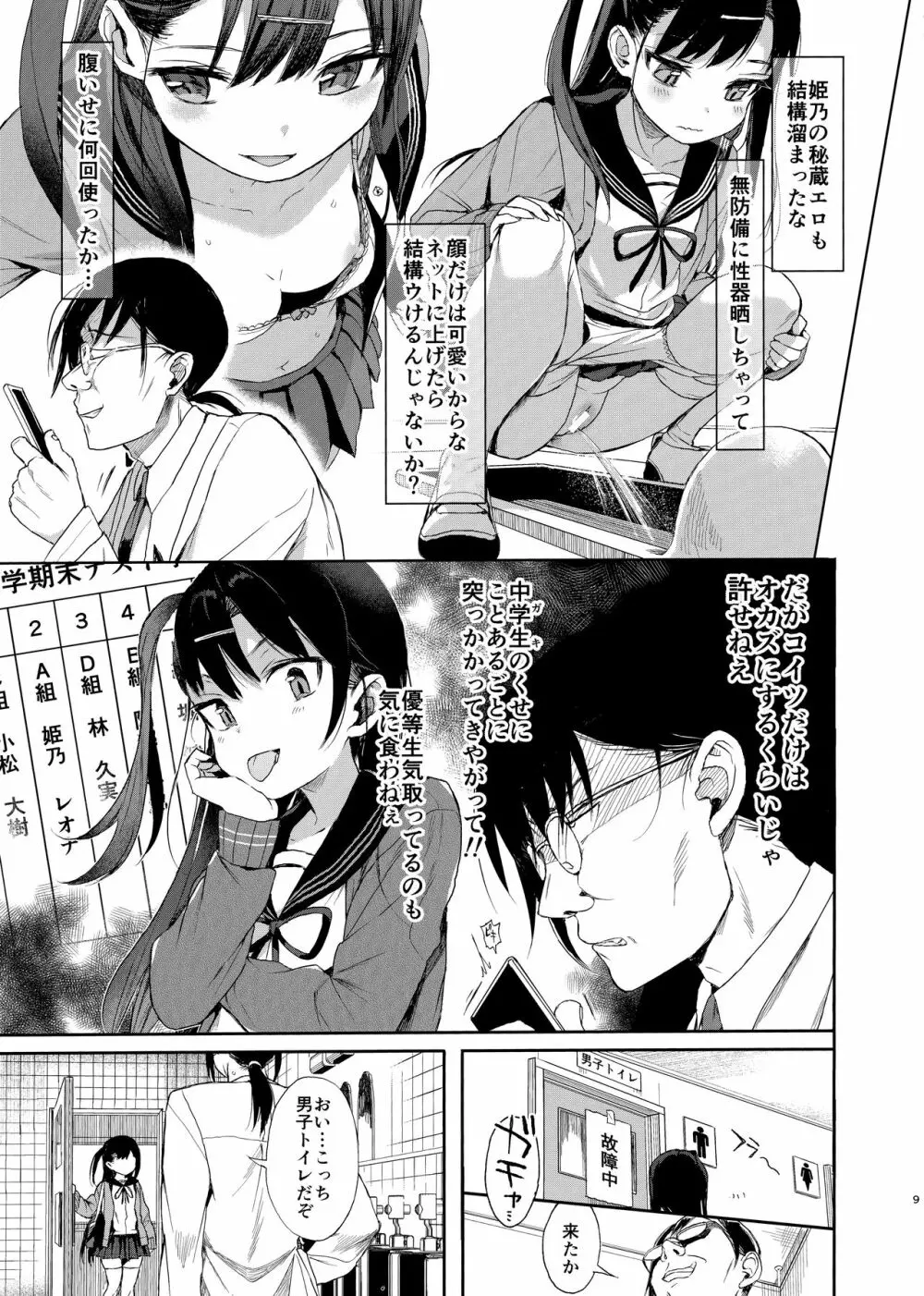 JC催眠で性教育 + JCのおまけ - page8