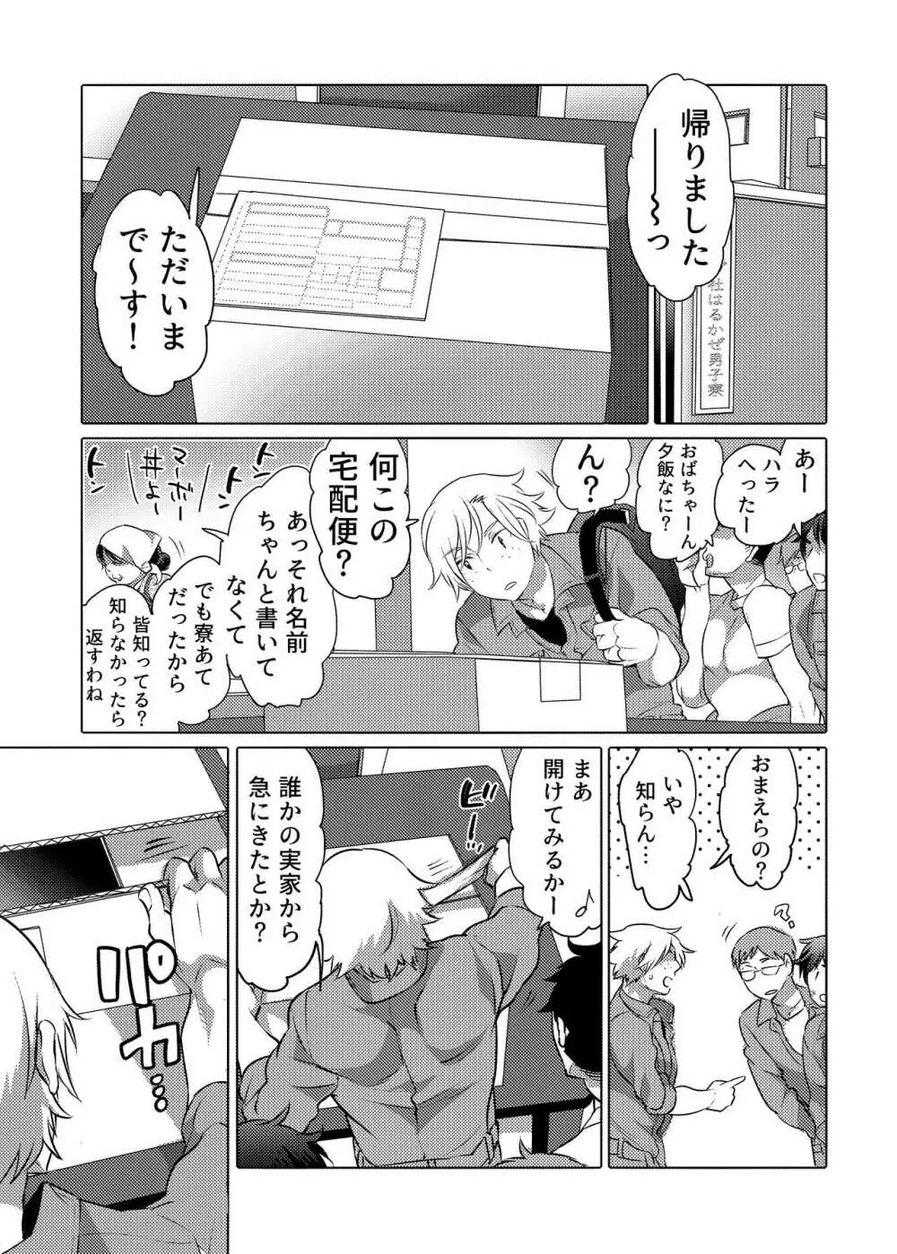 男子独身寮にオナホール詰め合わせが届いたら… - page2