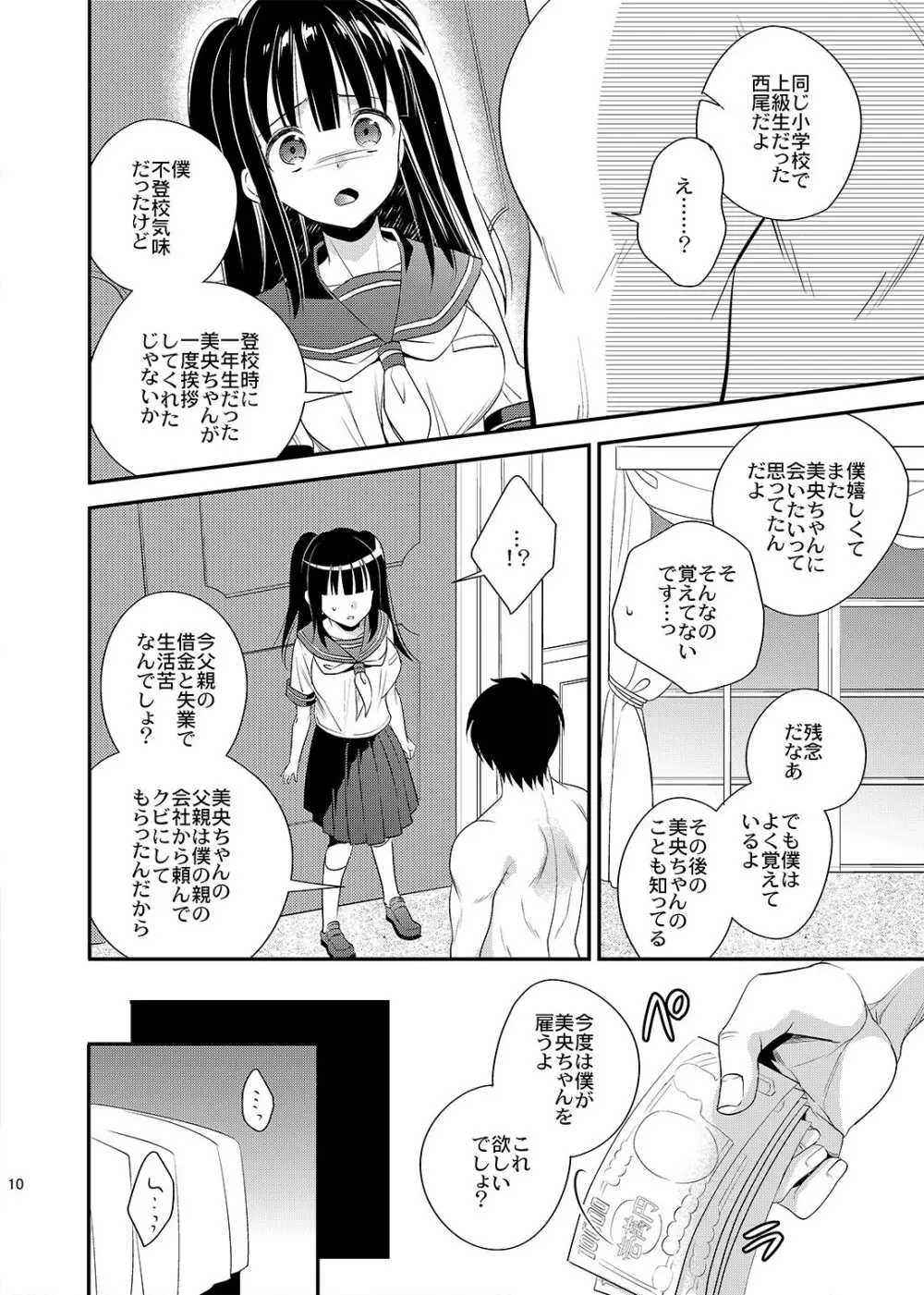 極貧JCの性奴隷バイト - page10