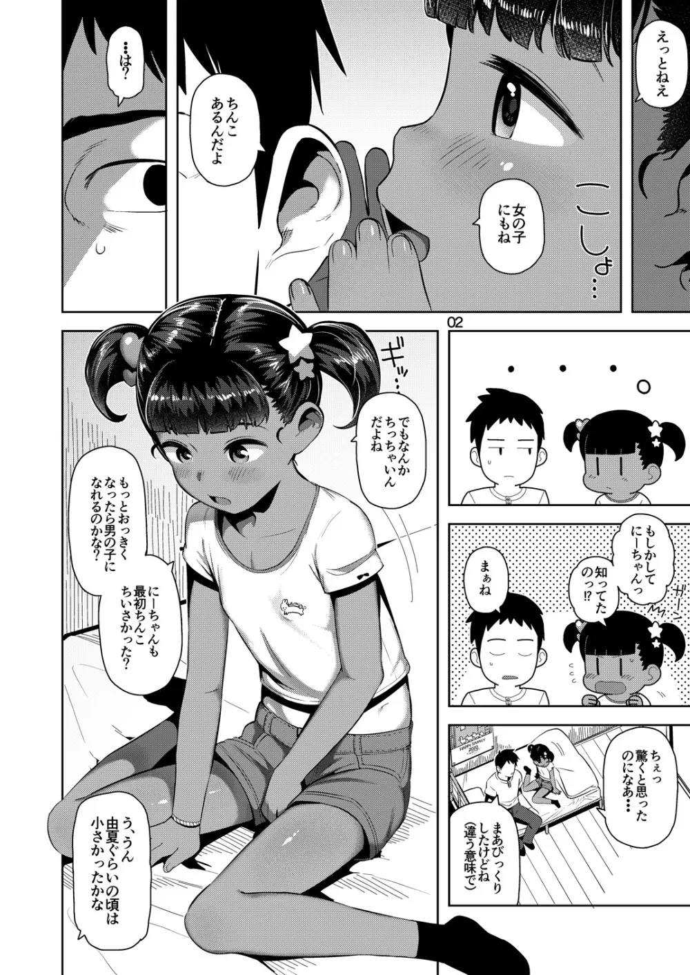 由夏ちゃんのないしょ - page3