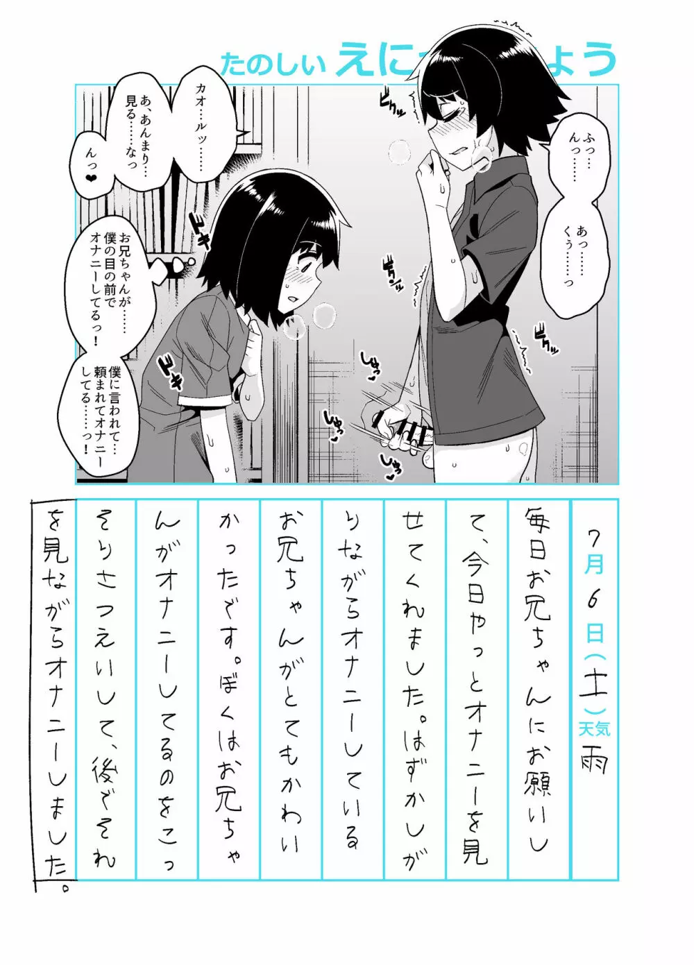 お兄ちゃん調教日記 - page22