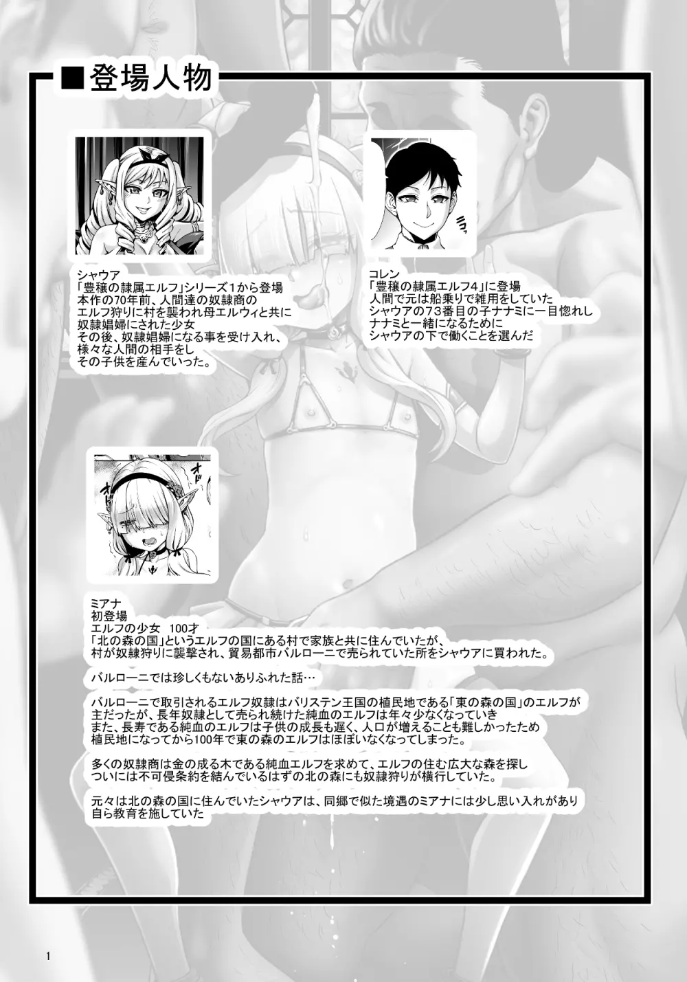 豊穣の隷属エルフ6～被虐幼精～ - page2