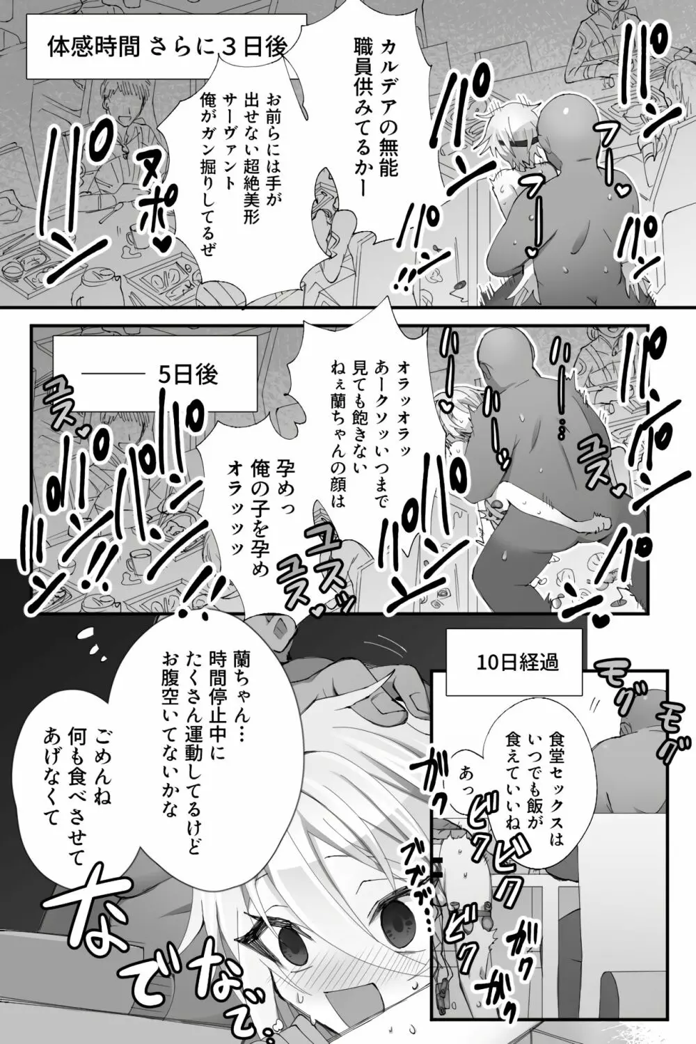 中華な彼らが時間停止で色々されたり - page7