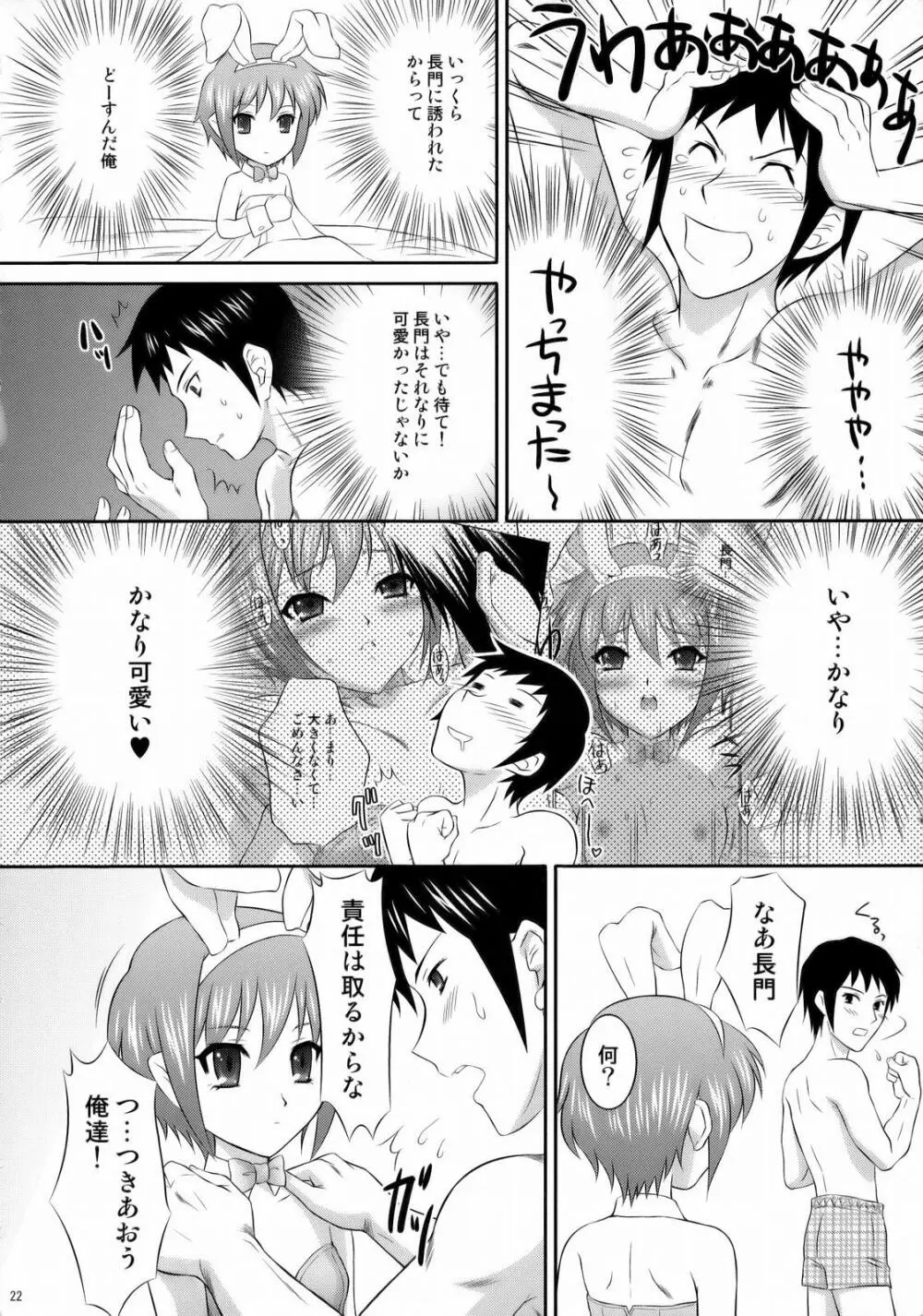 長門有希はウサギとカメの夢を見るか？ - page21