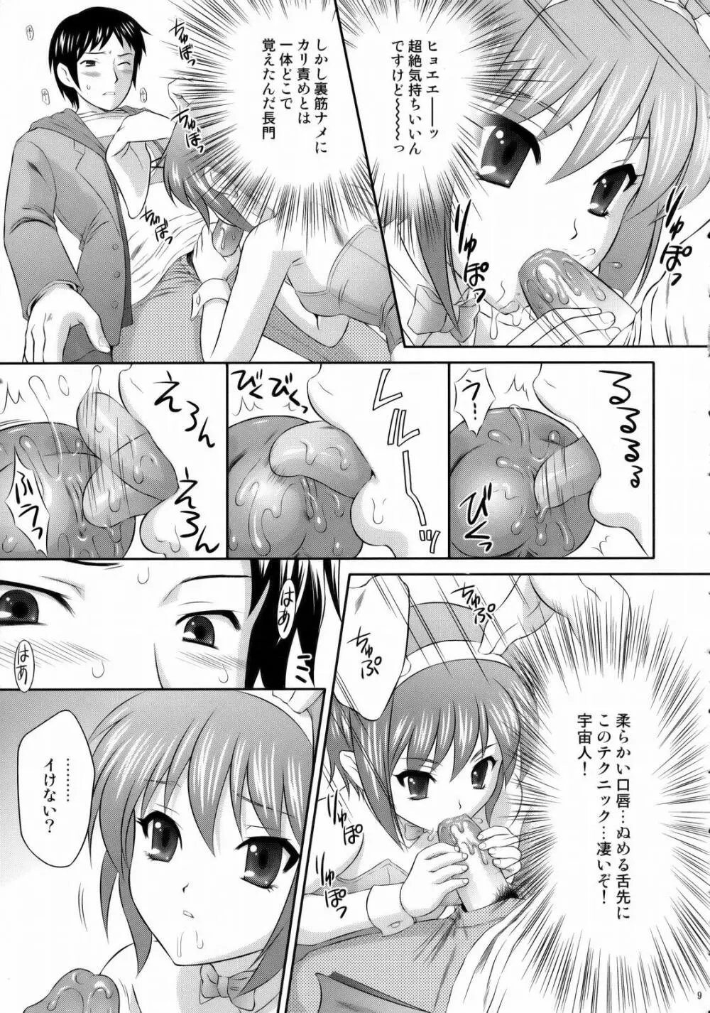 長門有希はウサギとカメの夢を見るか？ - page8