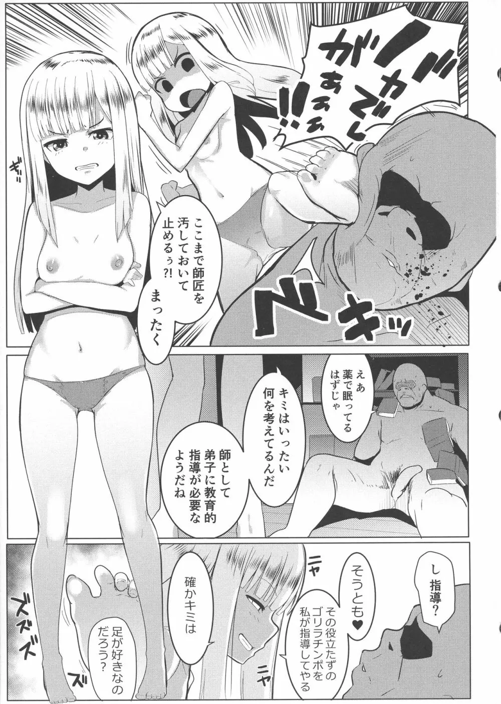 寝起きの師匠はとにかくエロい - page15